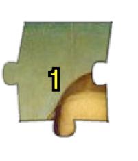 that identifies the jigsaw piece (ii) overlay the