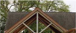 APPLICATIONS Trusses are commonly used to support roofs.
