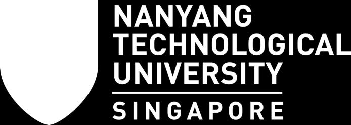 NANYANG TECHNOLOGICAL UNIVERSITY DIVISION OF CHEMISTRY AND BIOLOGICAL CHEMISTRY SCHOOL OF PHYSICAL & MATHEMATICAL SCIENCES CM