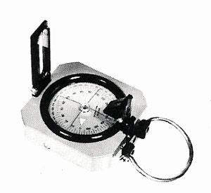 1% L076 L075 Compass with prism MK2001, 400g, Reading 0.
