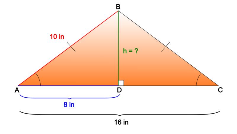 1.2. Area of an Isosceles Triangle www.ck12.
