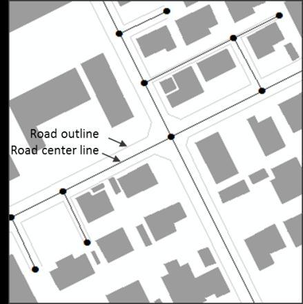 Boundary Road Center Line NTT itownpage NDVI binary