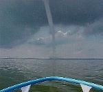 Two types of water spouts Type A waterspout
