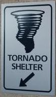 Tornado Safety If you are caught outdoors, seek shelter in a basement, shelter or sturdy building.