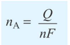 Thus, for a constant current of I amperes for t seconds, the charge in coulombs Q is given by the expression For a variable current i, the