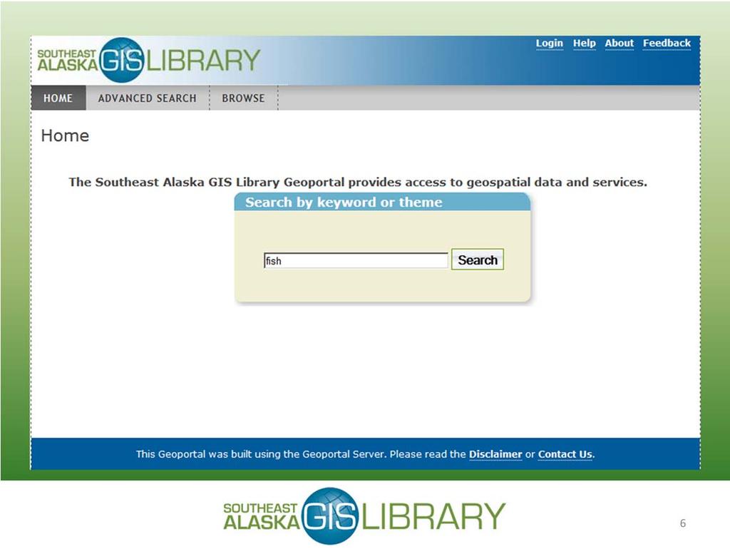One of our most active tools is the GIS Library Geoportal.