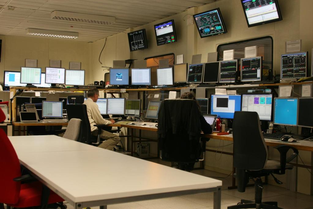 Operation LHCb control room Shift Leader Data