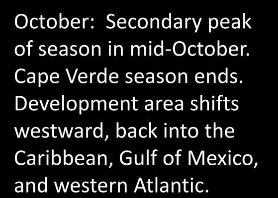 affect Florida in October.