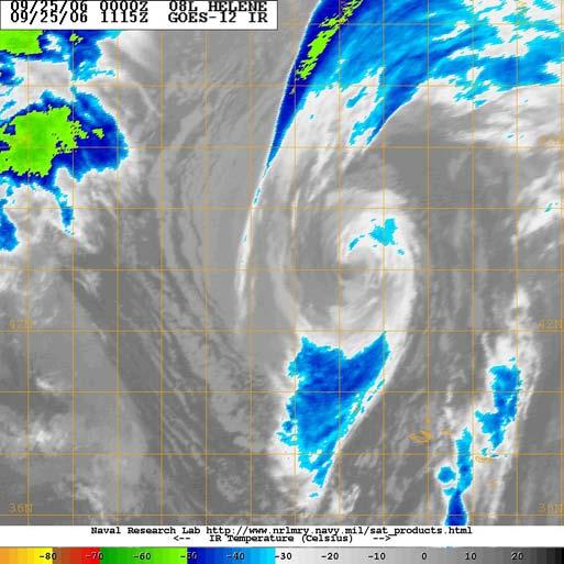 extratropical cyclone Extratropical Weaken over water due