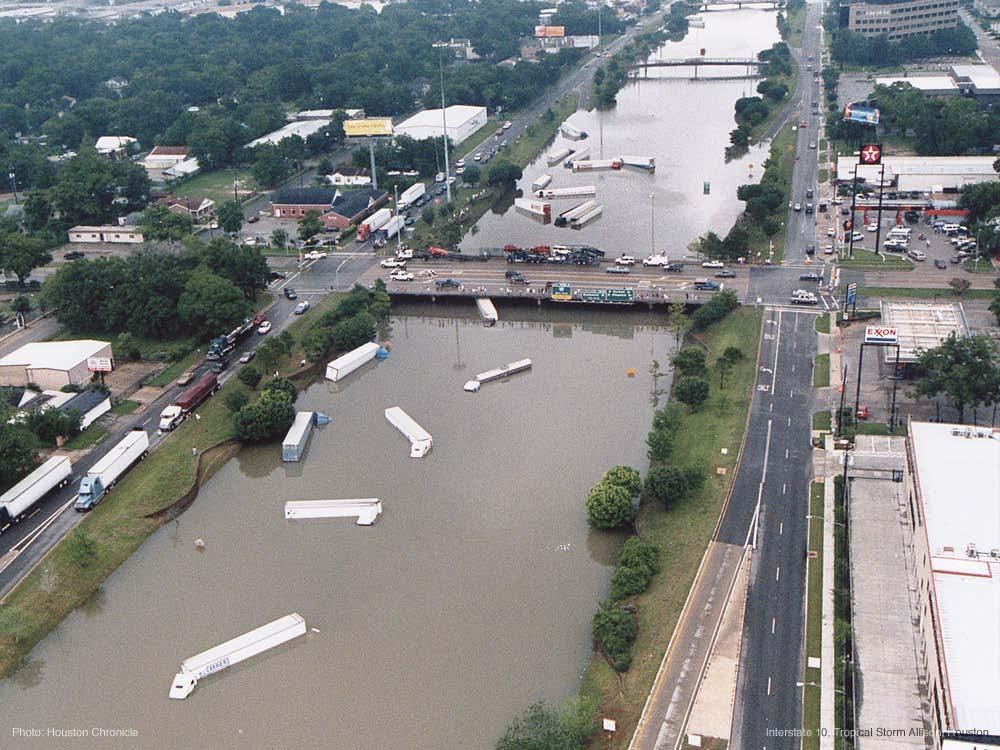 Tropical Storm Allison (2001) Houston, Texas Interstate 10,
