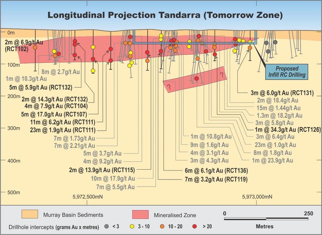 Figure 4: Longitudinal Projection of Tomorrow