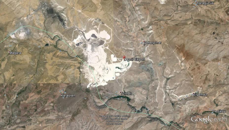 2. Properties of the Studied Field Demir Export, a mining company, produces coal in an open pit mine located in Kangal Town of Sivas County in Turkey for Kangal Thermic Power Plant (Fig. 1).