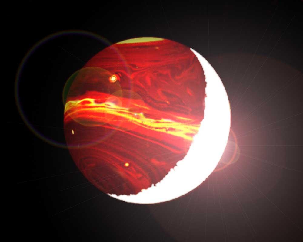 Extra solar Giant Planets Hot Jupiter General Circulation Like Cold Jupiters mostly composed of H and He Orbit Radius > 0.03 AU Orbital Period > 30 hours Skin Temperature < 2000 K Radius < 1.