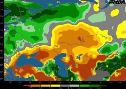 25") 30% 51% 11% 21% > 25 mm (1.0") 0% 7% 0% 1% The Black Sea wheat belt forecast is unchanged today.