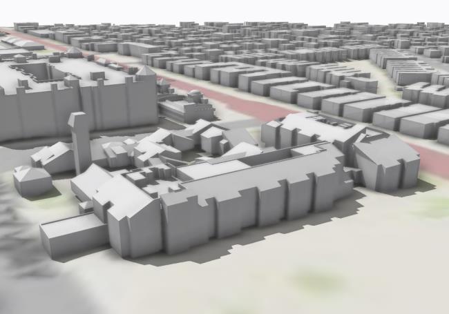 3D City Base Layers Buildings 3D