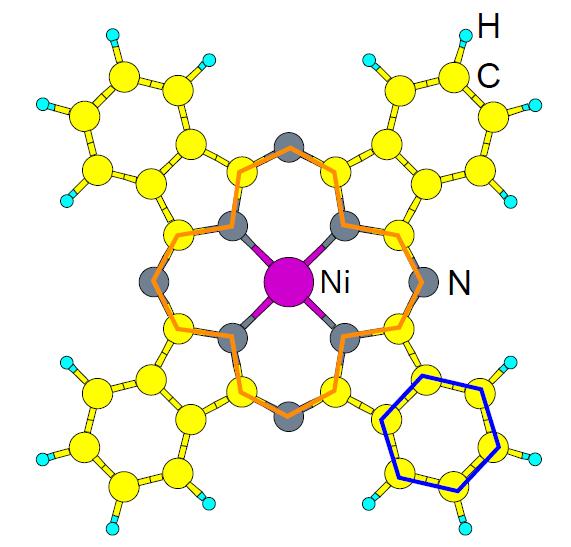 Chapter 6 Electronic spectra and HOMO-LUMO studies on Nickel, copper substituted Phthalocyanine for solar cell applications 6.