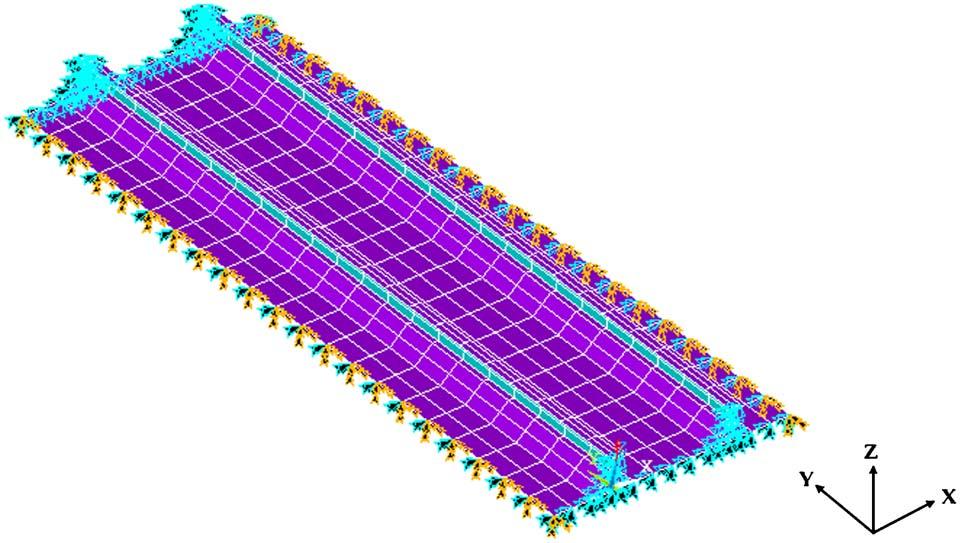 4 S.F. Badran et al. / Thin-Walled Structures 47 (009) 4 Fig. 5. Finite element boundary conditions of Y-stiffened panel.
