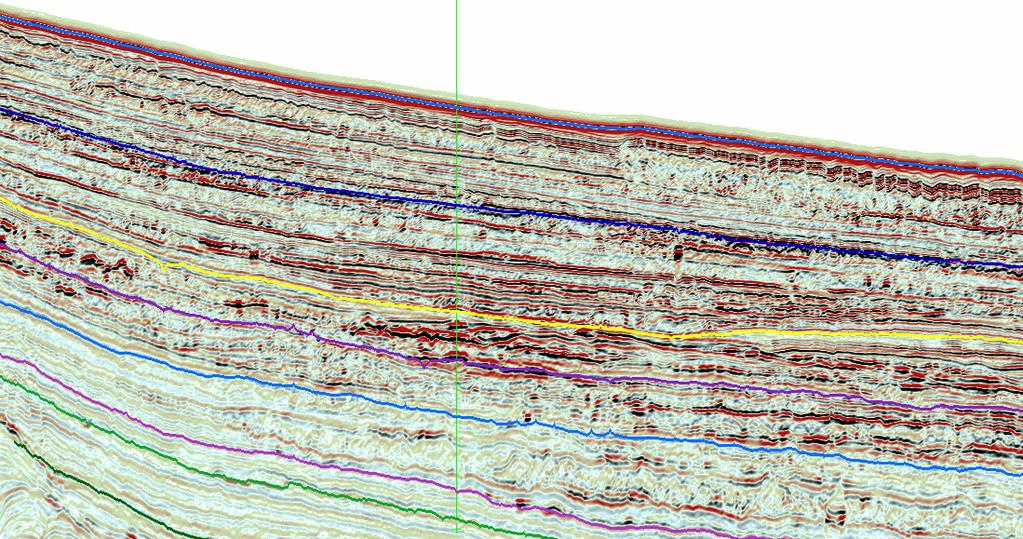 amplitude maps generated between key horizons in Pliocene has helped to