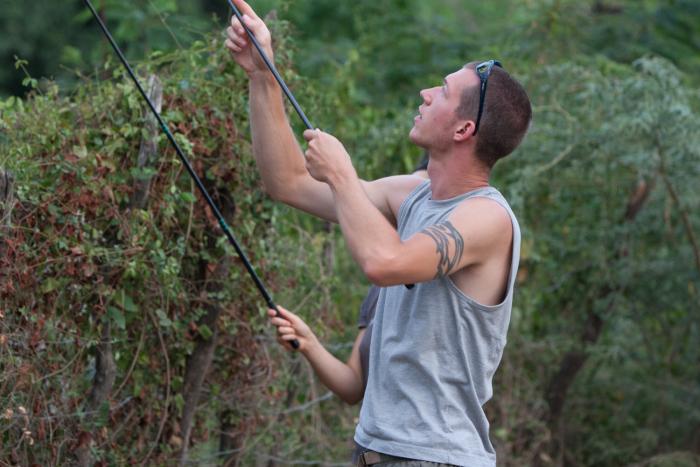 Biomechanics can improve our understanding of how plants and animals have adapted to their environments. We Travis catching lizards in the Dominican Republic.