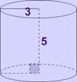 2W = 2) triangle A = ½ bh = P = add sides = 3) circle A = r 2 = Circumference = 2 r or d = Find the volume of the given shape: