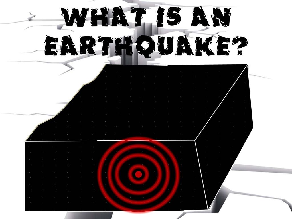 Topic 4 Content: Earthquakes Presentation Notes Earthquakes are vibrations within the Earth produced by the rapid release of energy from rocks that break under extreme stress.