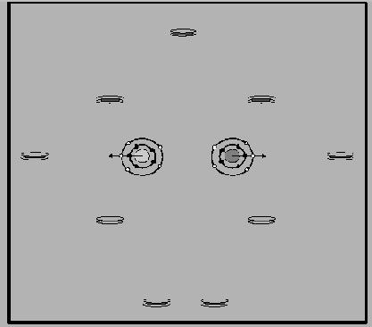 The Robot Duel Domain The domain used to show the effects of complexification consists of two simulated robots that try to overpower each other The Robot Duel Domain The robot duel task supports a