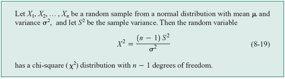 8-4 Confidence Interval on the Variance and