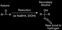 85. C In organic chemistry, oxidation and reduction reactions have very simple definitions. An oxidation reaction is one in which a molecule gains bonds to oxygen.