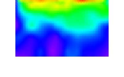 Figure 5. (left) SAF slice from the 3-D shear wave velocity model of Thurber et al. [2004]. (right) Horizontal mean of shear wave velocity.