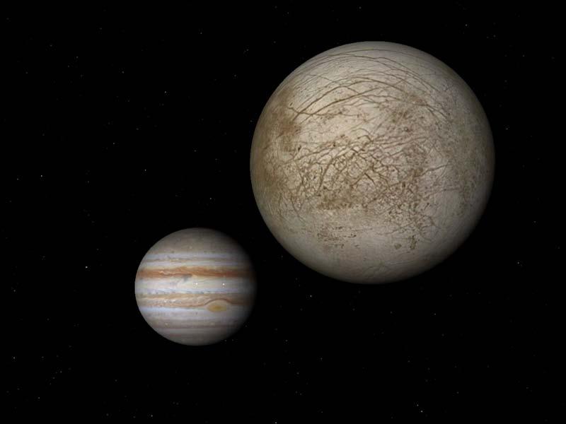 Life on Europa? Basic Properties of Europa: Semimajor axis = 671079 km Orbital period = 3.551810 days Heliocentric Distance = 5.203 AU Rotational Period Synchronous Orbital inclination = 0.