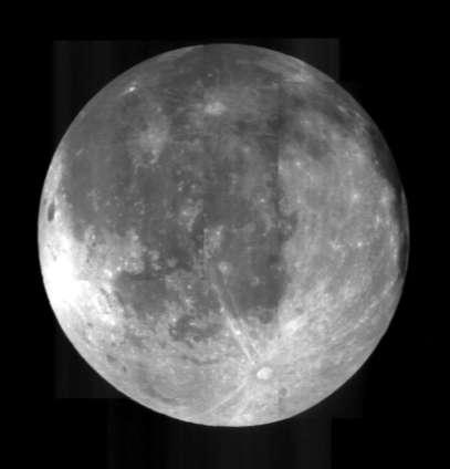 Lunar History ~ 3 byr ago -- Moon cools, light cratering continues.