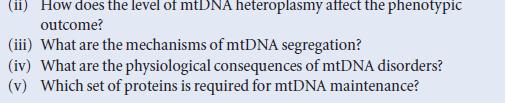 Mitochondrial disease: manifestation and inheritance In need of answers: mtdna diseases Clinical expression of a genetic disorder comprises both unique gene inheritance (mitochondria) and standard