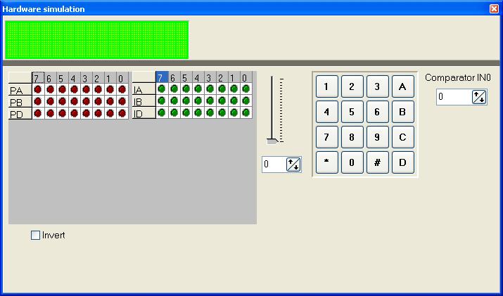 Simulator in UART Simulator lahko s pridom uporabljamo pri simulaciji RS232 komunikacije.