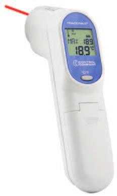 Infrared THERMOMETERS TOP SELLER Traceable Infrared Thermometer Gun Point-and-read gun provides temperature results of any surface in