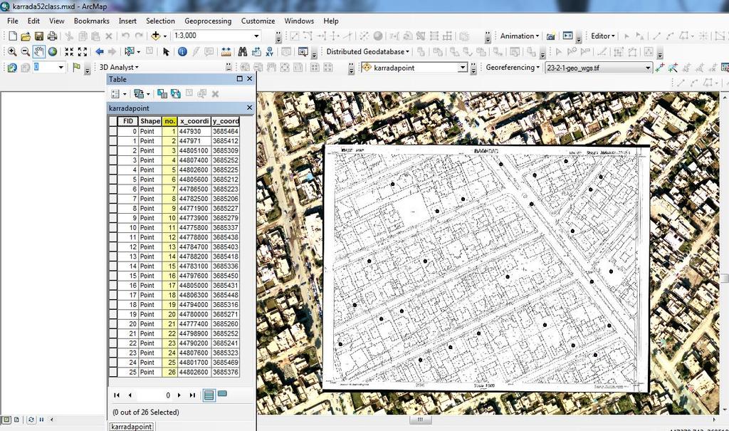 Integrated Photogrametry and Geographic Information System in Updating Urban Cadastral Maps : The Y residual for check point (i) (2) (3) (4) Where :RT: Total Root Mean Square Error ( TRMSE), n: