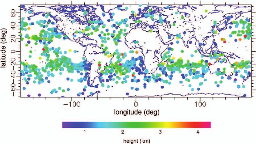 FIG. 5. Examples of COSMIC RO-retrieved bending angle and refractivity profiles in the subtropics, showing the sharp ABL top compared to ECMWF analyses. the ABL and cloud layer depths.