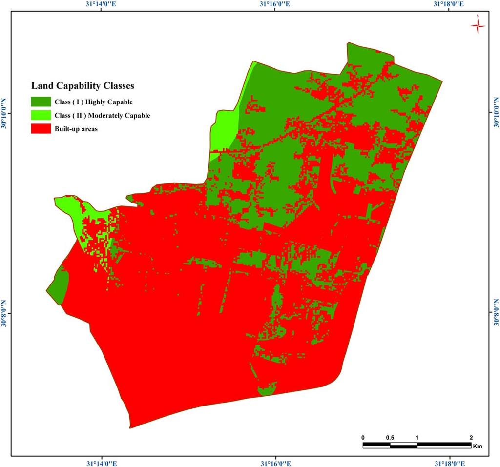 Urban areas of 2001 overlaid on