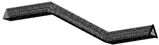 rotational spring when used for simulating the inward bending of the thin-walled triangular column. Outward bending Collapse mechanism of outward bending is plotted in Fig.