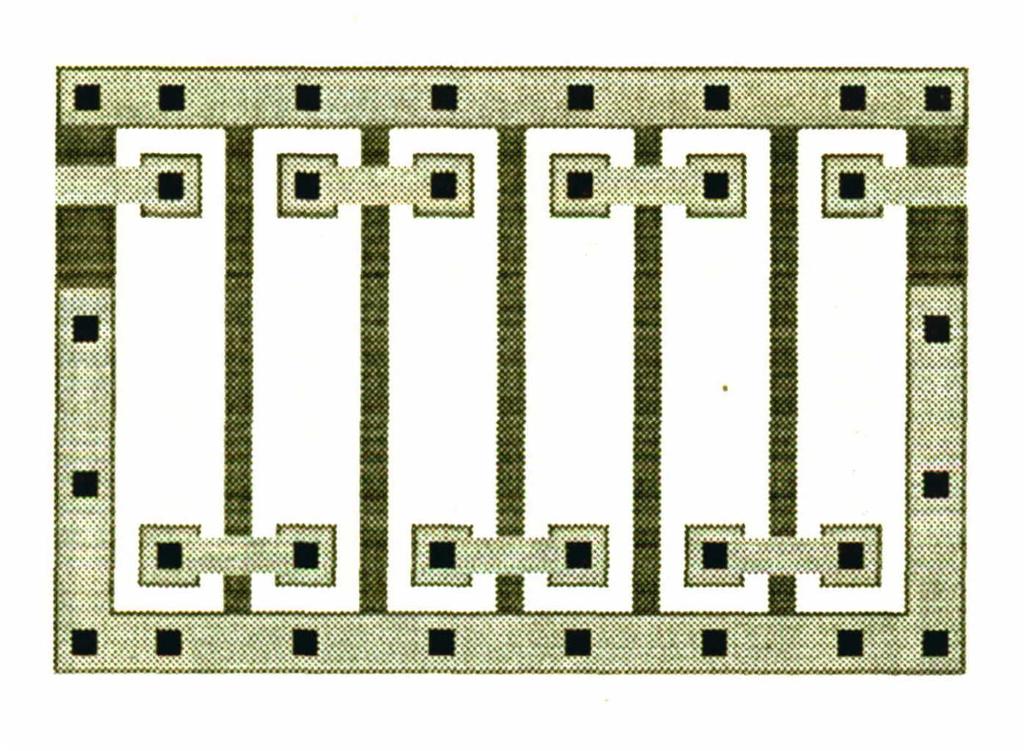 Layout of a resistor