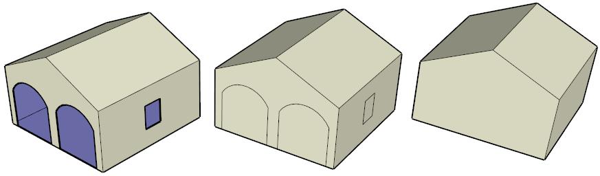 Due to the conversion from CityGML data to 3D property unit is for practical applications, some semantic information such as ownership information and 3Rs is needed to produce a complete object of 3D