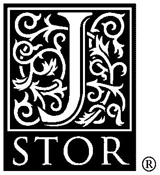 Accessed: 10/02/2011 15:28 Your use of the JSTOR archive indicates your acceptance of JSTOR's Terms and Conditions of Use, available at. http://www.jstor.org/page/info/about/policies/terms.jsp.