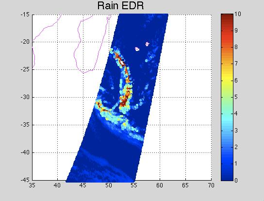 Figure 4-24: EDR rain