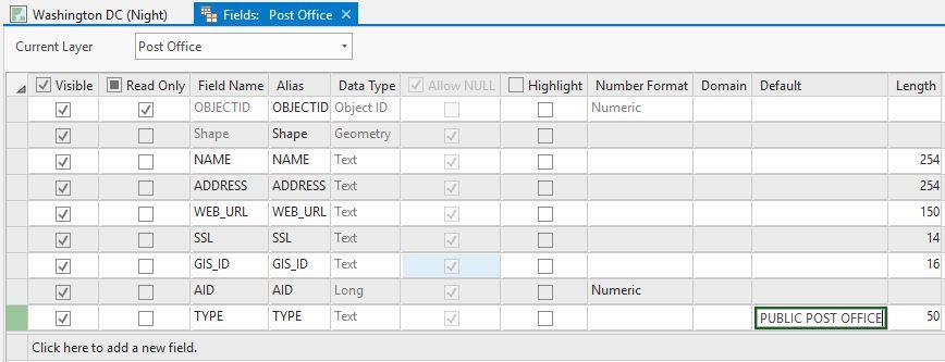 Attribute Editing while Editing The Geodatabase provides functionality to help maintain attribute quality while editing Attribute domains Subtypes Default