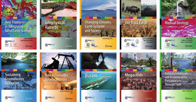 Covers of the IYPE-SPRINGER book series for all ten IYPE themes.