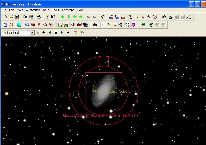 Examine each of the 4 objects you have chosen and decide which telescope/ccd combination would be most suitable.