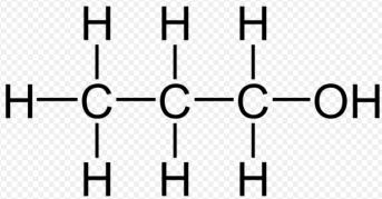 In molecules with an unbranched chain of three or more carbon atoms, the position of the
