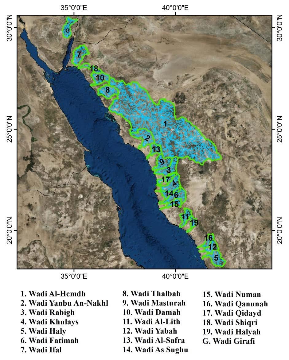 SWAT Watersheds: Wadi Al-Hemdh 107769 Km 2 (Wadi