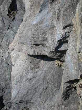 Foliated Metamorphic Rocks Phyllite fine-grained
