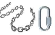 Chain Installation If you are mounting the Kite luminaire with a chain and screw carabiner - as shown below in