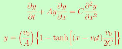 Evolution equation for small amplitude solitary/shock waves: K-dVK dv-burgers equation